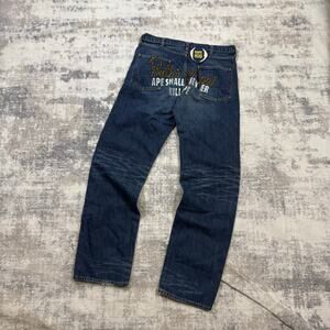 Authentic Bape 2000’s Champion Logo Jeans 34